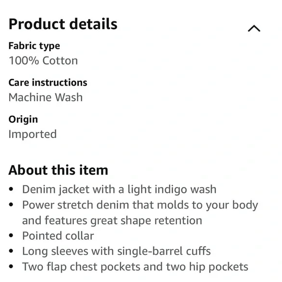 ‼️JAG KIARA WHITE DENIM JACKET - Picture 3 of 7